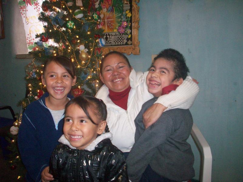 Martin and his family